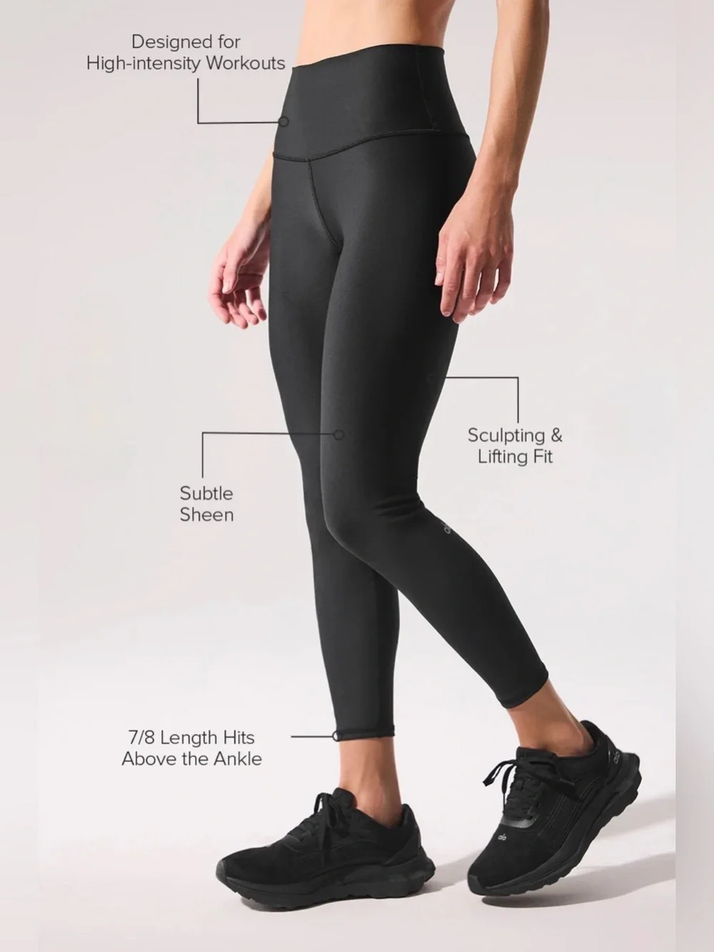 ALO Yoga 7/8 High-Waist Airlift Legging (Size M)